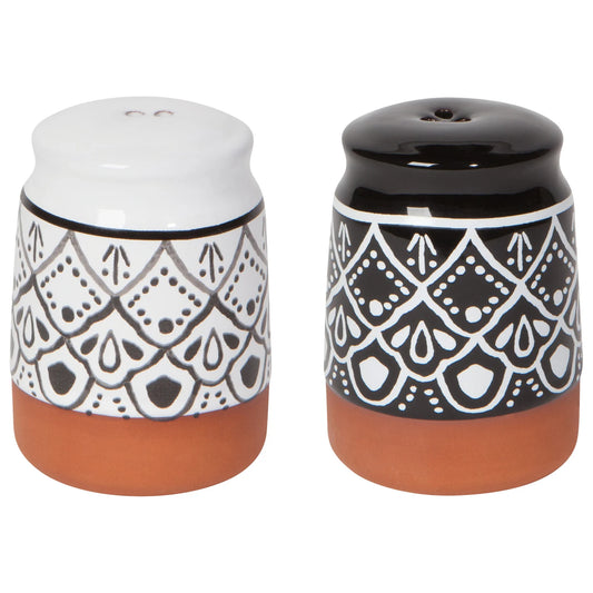 Harmony Terracotta Salt and Pepper Shakers Set of 2
