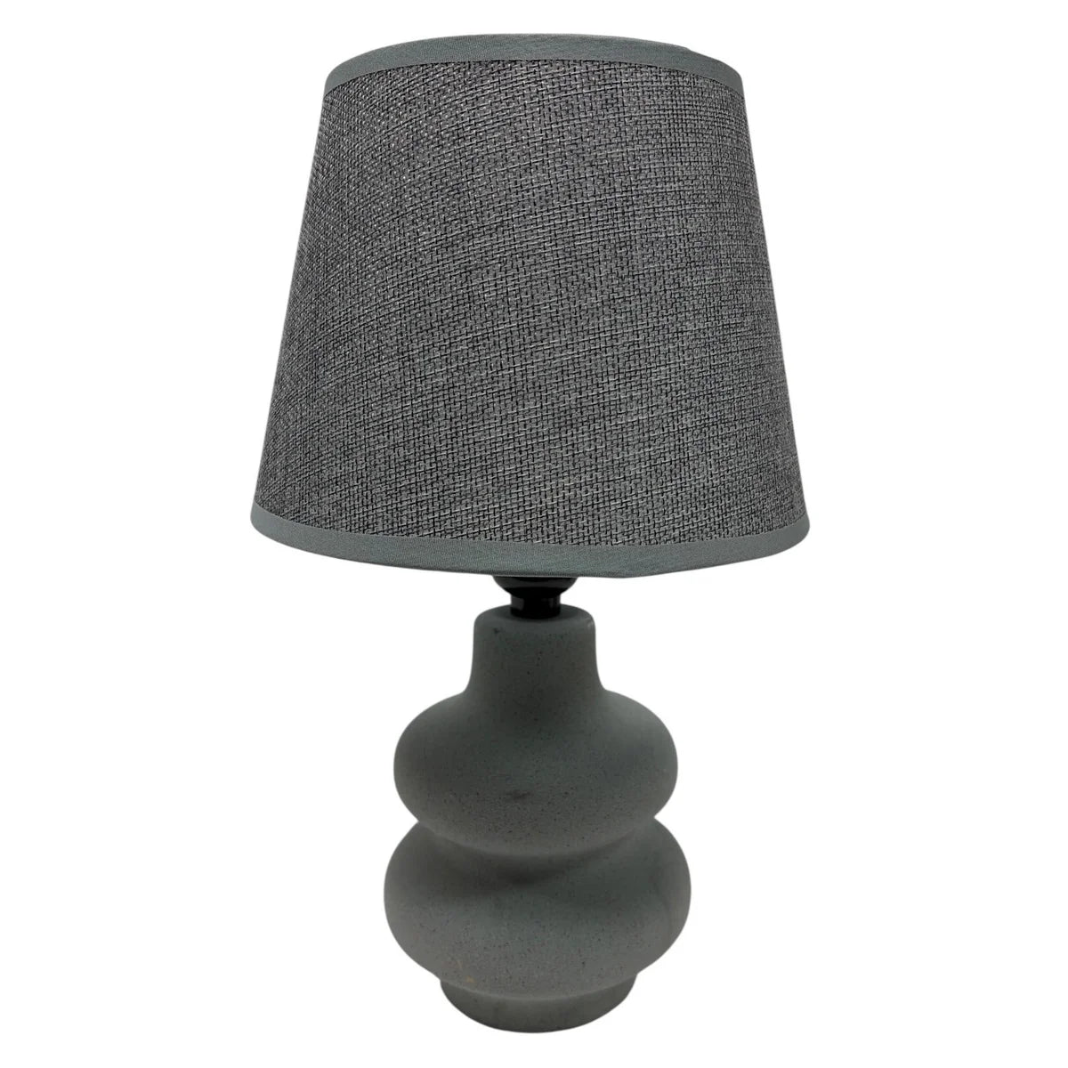 Dark Grey Table Lamp 14"H *Store pick-up only