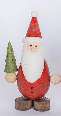 Wooden Santa - Small