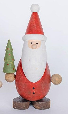 Wooden Santa - Large