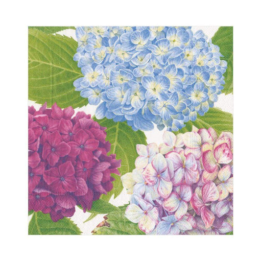 Hydrangea Garden Cocktail Napkins