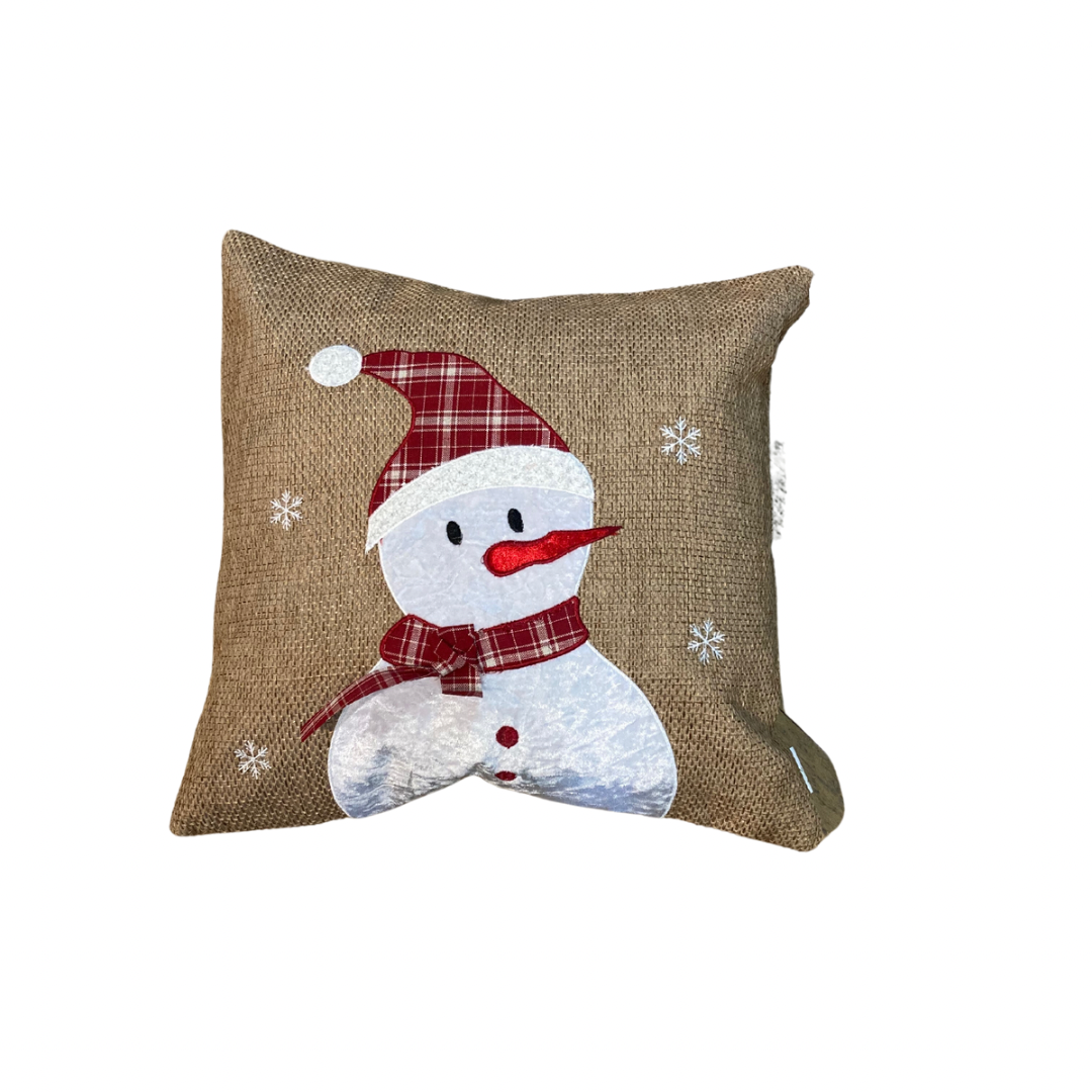 Snowman Cushion