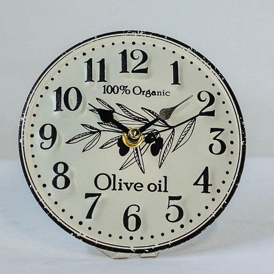 Olive Oil Clock