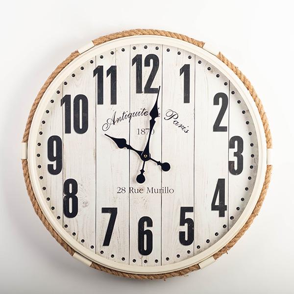 Wall Clock with Rope - Joshua & Company