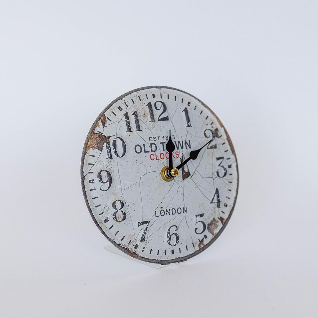 Rustic Table Clock