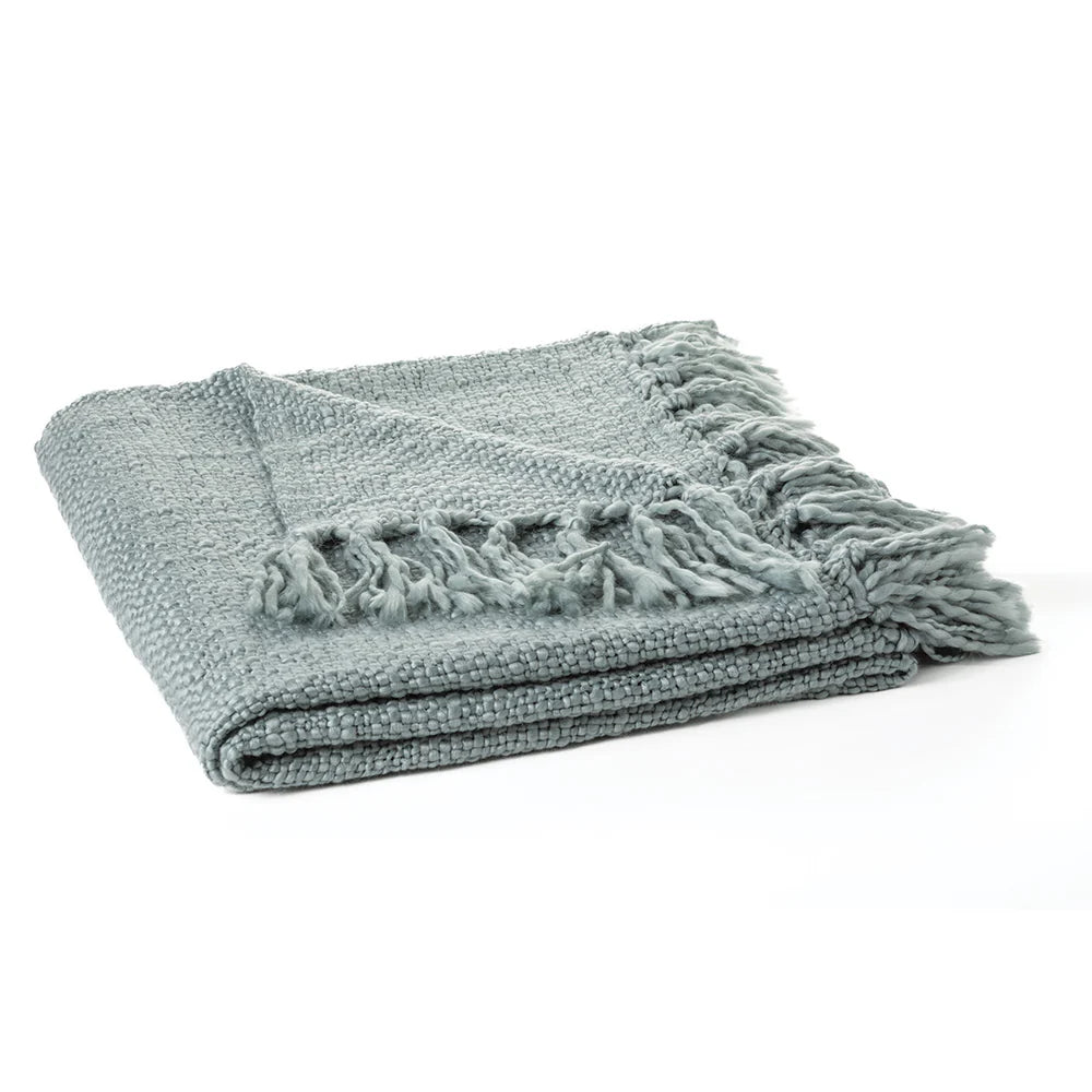 Mollo Soft Blue Throw