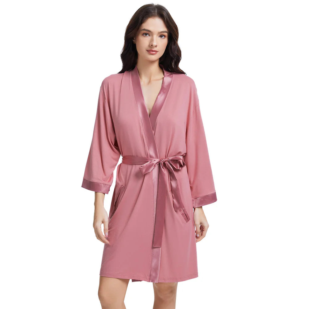 Rose Bamboo Robe
