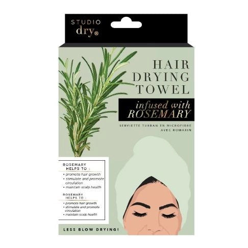 Rosemary Infused Hair Turban Towel