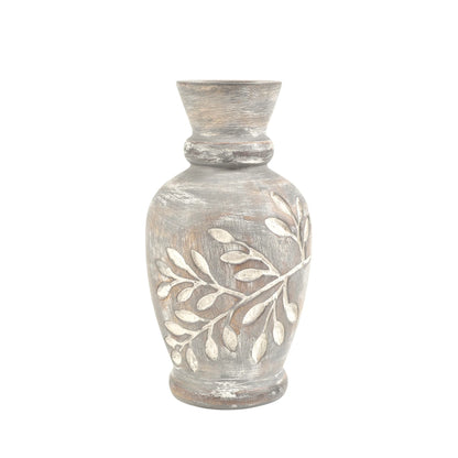 Wooden Jade vase