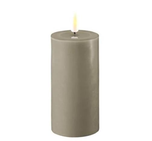 Sand Wetlook LED Candle 2" x 4"