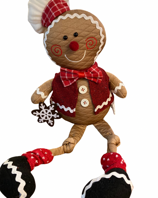 Dangly Leg Gingerbread Boy