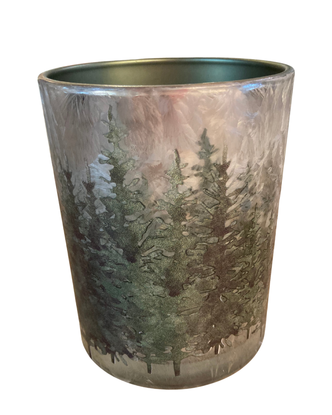Glass Cylinder with Trees - Assorted Sizes