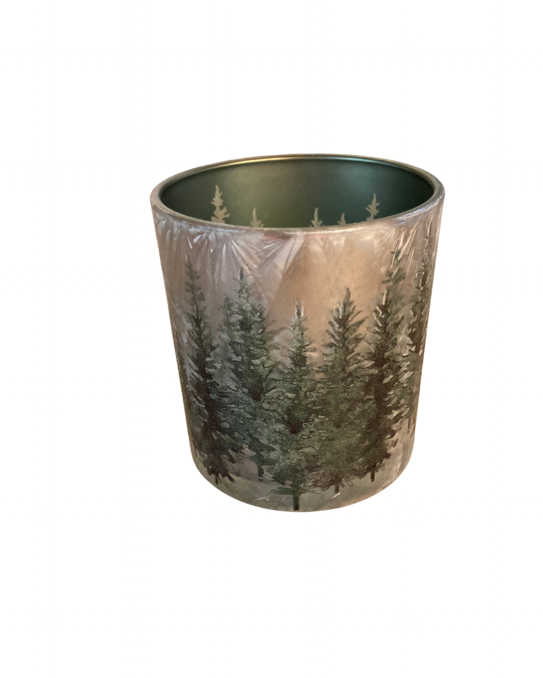Glass Cylinder with Trees - Assorted Sizes