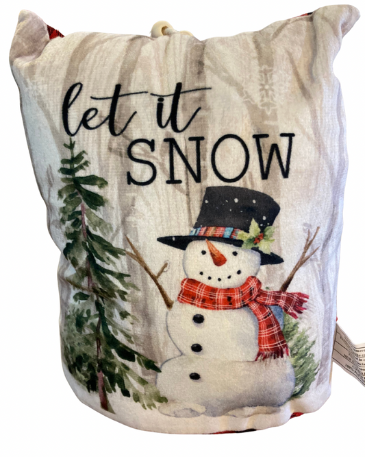 Snowman LED Doorstop