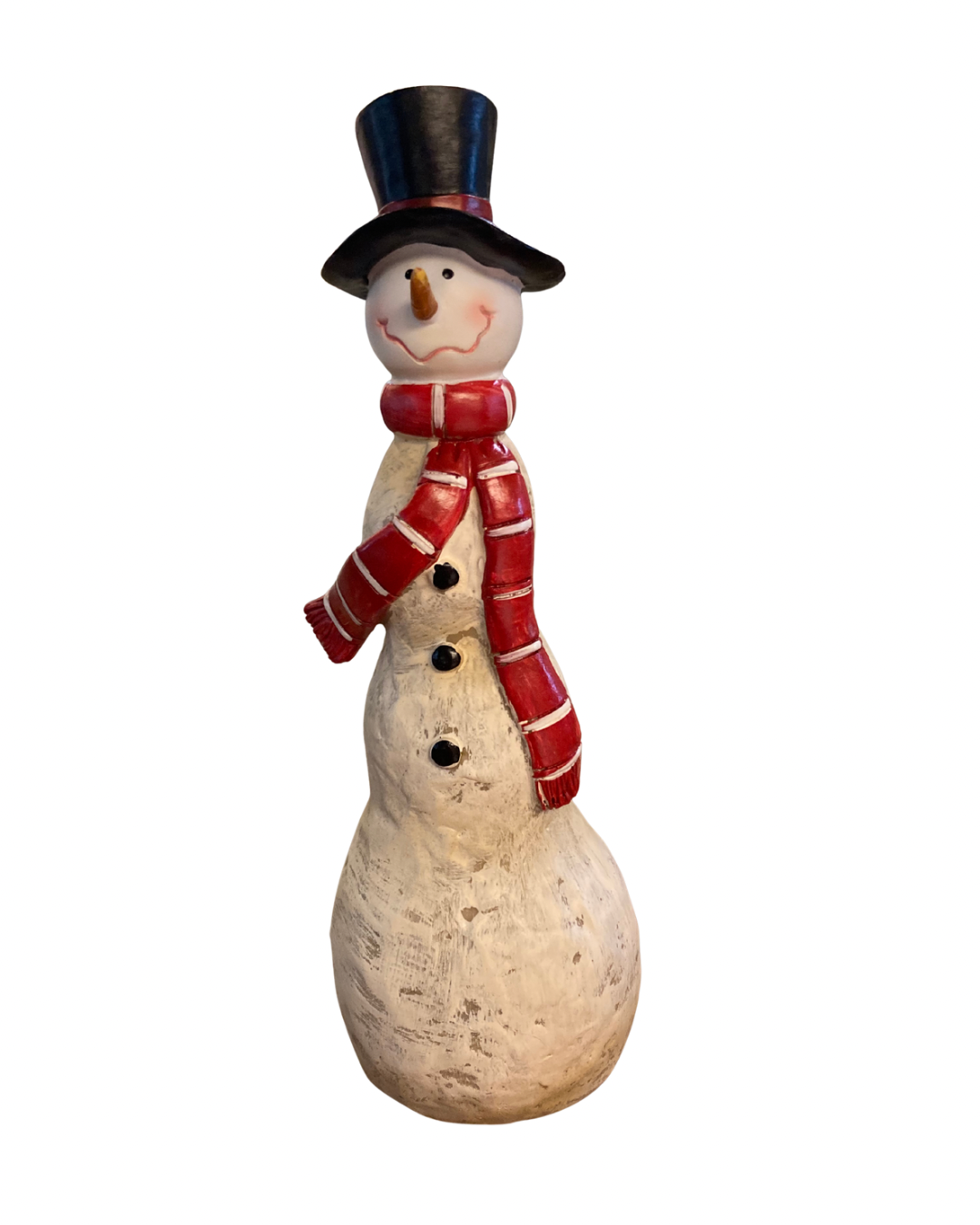 Snowman with Black Top Hat