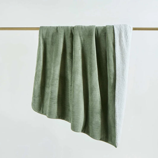 Sherpini Throw or Blanket - Hemlock