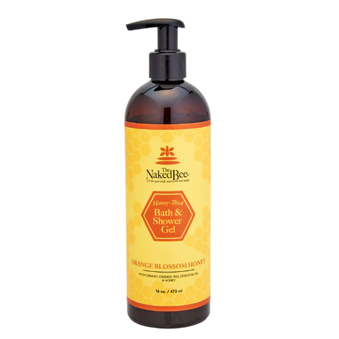 The Naked Bee Honey Thick Bath & Shower Gel - Orange Blossom