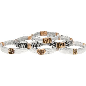 Rain - Stackable Stretch Bracelet (Assorted Styles)