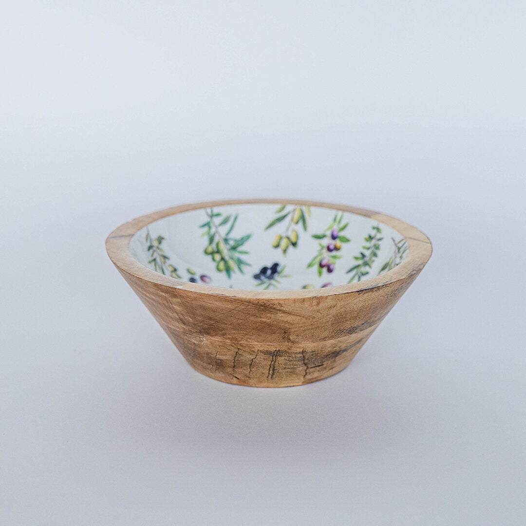 Olive Wooden Bowl