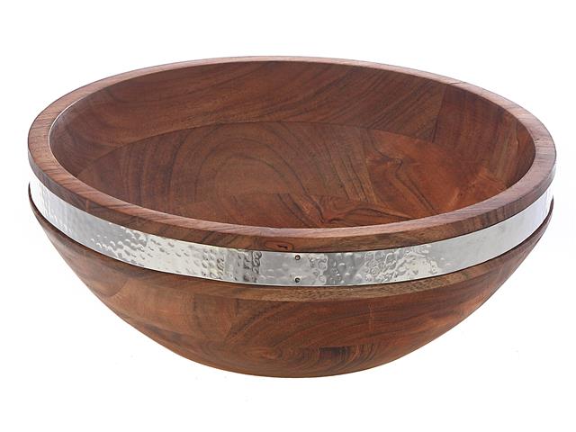 Acacia Wood Salad Bowl