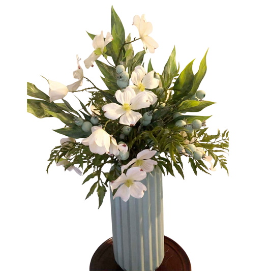 Floral Arrangement in Light Green Vase *Store Pickup Only* - Joshua & Company