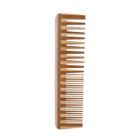 Two tone Bamboo Detangle Comb