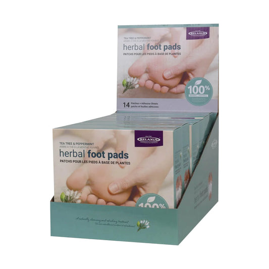 Tea Tree & Peppermint Herbal Foot Pads