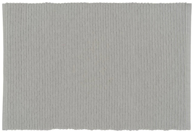 Ribbed Placemat - Cobblestone