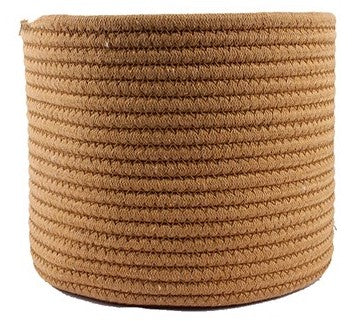 Beige Fabric Basket 