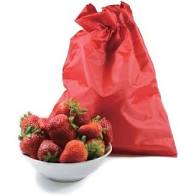 Red Berry Food Preservation Bag with Drawstring 