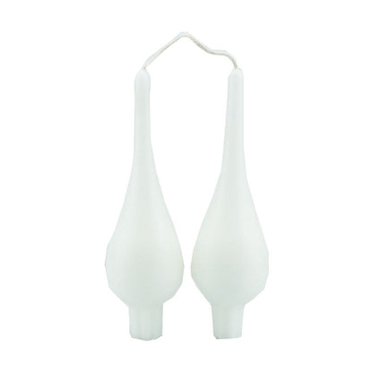 Danish Drop Candle 7" - Pair (Assorted Colours)