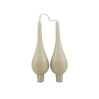 Danish Drop Candle 7" - Pair (Assorted Colours)