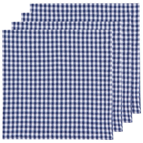 Gingham Napkins Set of 4 (Assorted Colours)