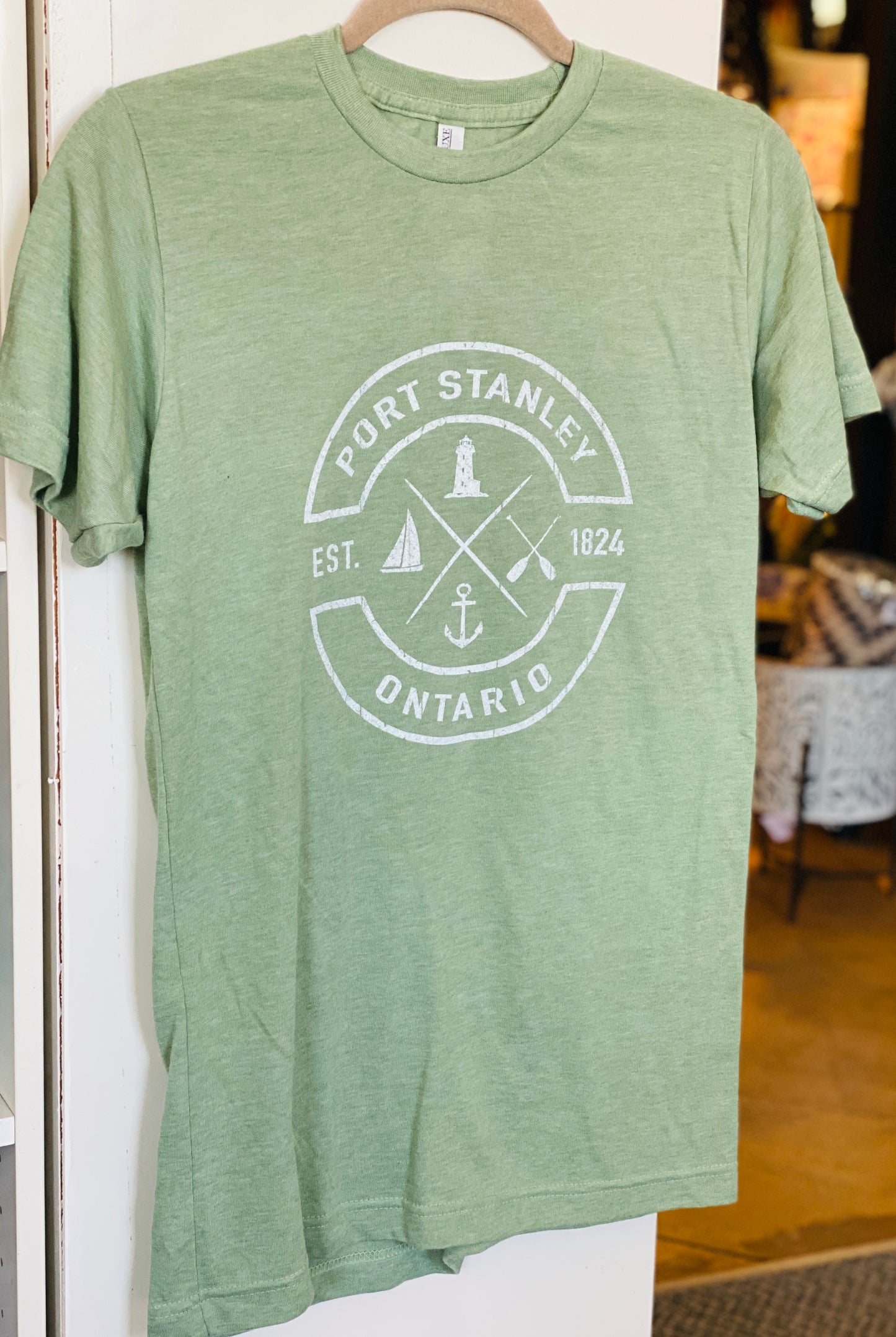 Sage Green Port Stanley T-Shirt
