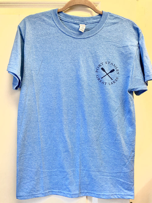Port Stanley Great Lakes T-Shirt - Light Blue (Unisex)