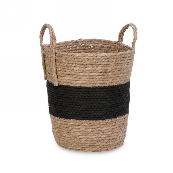 Black and Natural Basket