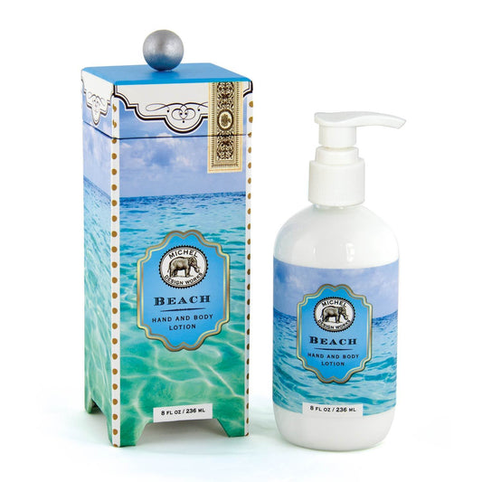 beach hand and body lotion