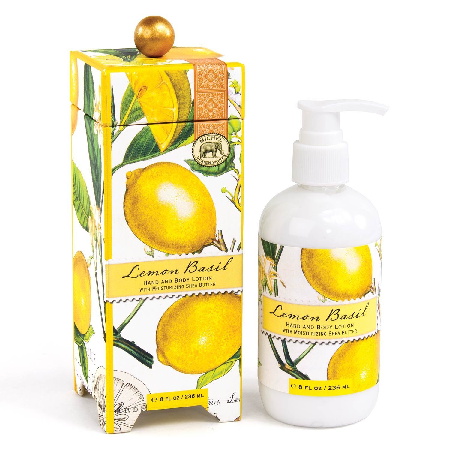 Michel Design Works Lemon Basil Body Lotion - Joshua & Company