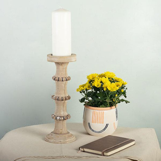 Large Column Candle Holder