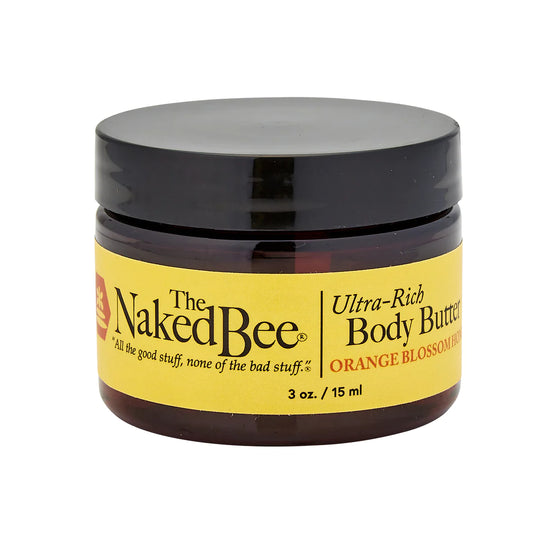 The Naked Bee Ultra Rich Body Butter - Orange Blossom and Honey 3 oz