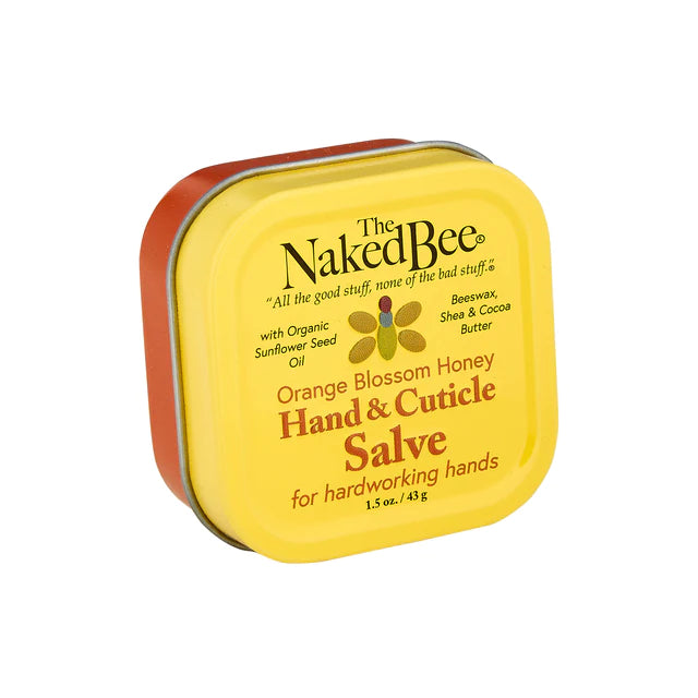 The Naked Bee Hand and Cuticle Salve - Orange Blossom and Honey 1.5 oz