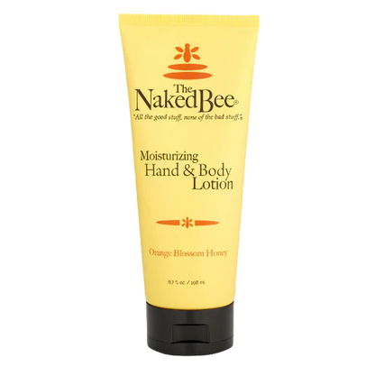 Naked Bee Hand and Body Lotion - Orange Blossom and Honey (3 Sizes)