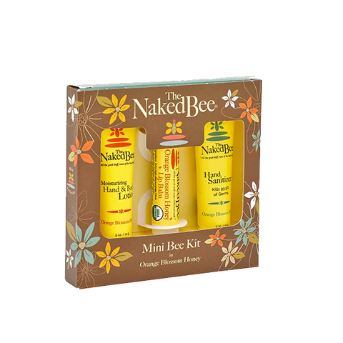 The Naked Bee Mini Bee Kit - Orange Blossom and Honey