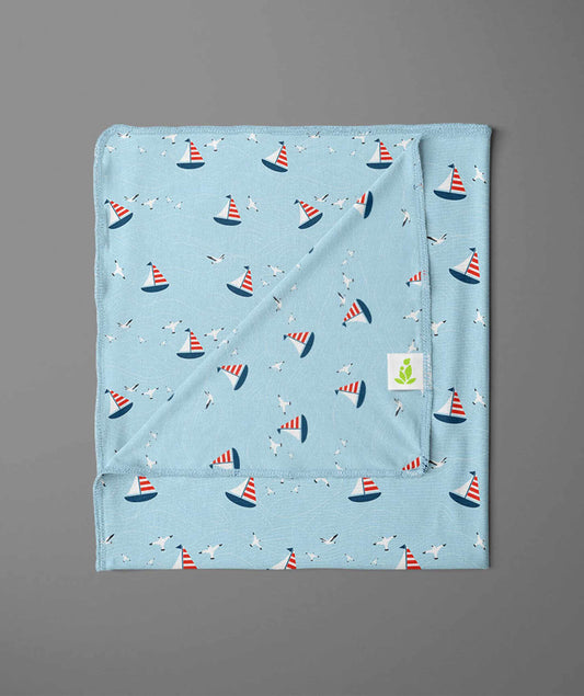 Receiving Blanket-Nautical Print