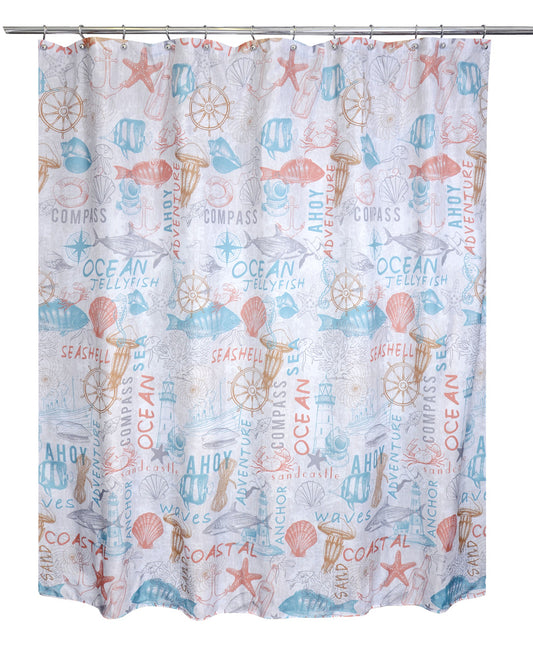 Ocean Adventure Shower Curtain