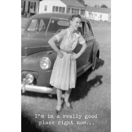 Good Place Greeting Card