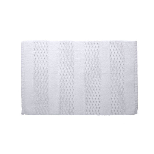 Regal White Bath Mat