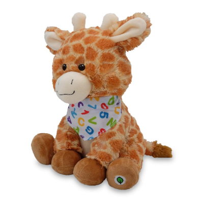 Alphabet Jodey - Talking Stuffed Giraffe