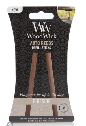 Woodwick Auto Reeds Refill Sticks - Fireside