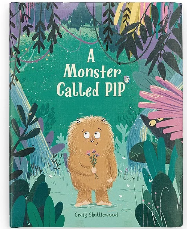 Jellycat- A monster called Pip Book